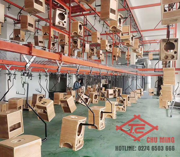 Hệ thống dây chuyền sơn treo 5 tấn